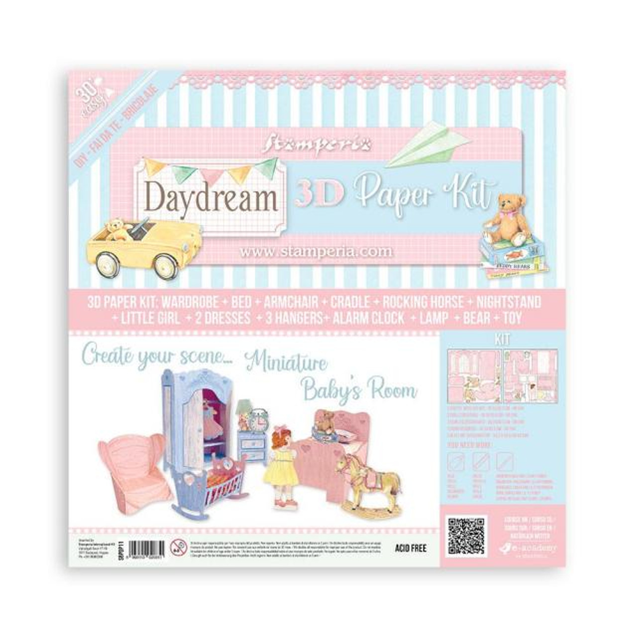 Stamperia Day Dream Paper Pad 12x12