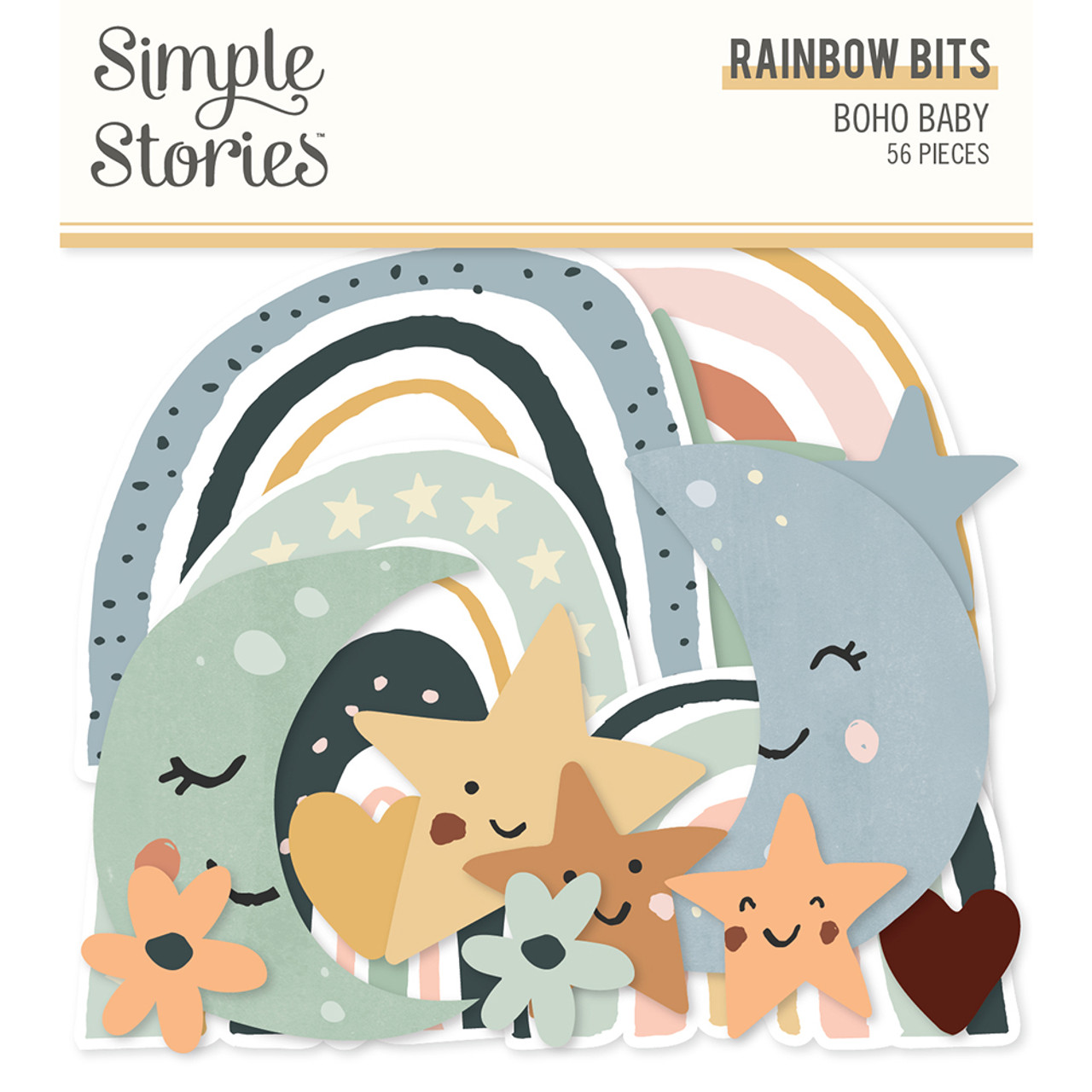 Stickers Simple Stories Boho Baby - Combo