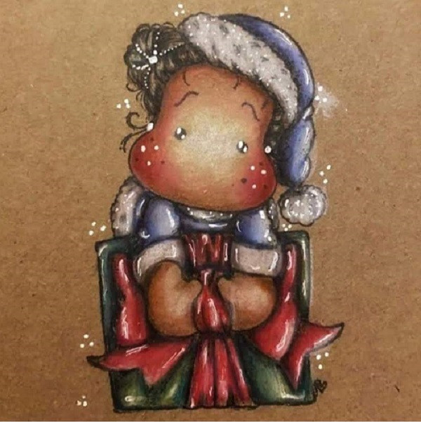 Magnolia Stamp - Big Gift Tilda (MAG-6373) The Rubber Buggy