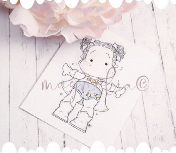 Magnolia Stamp - So Cute - Super Tilda (MAG-6376) The Rubber Buggy