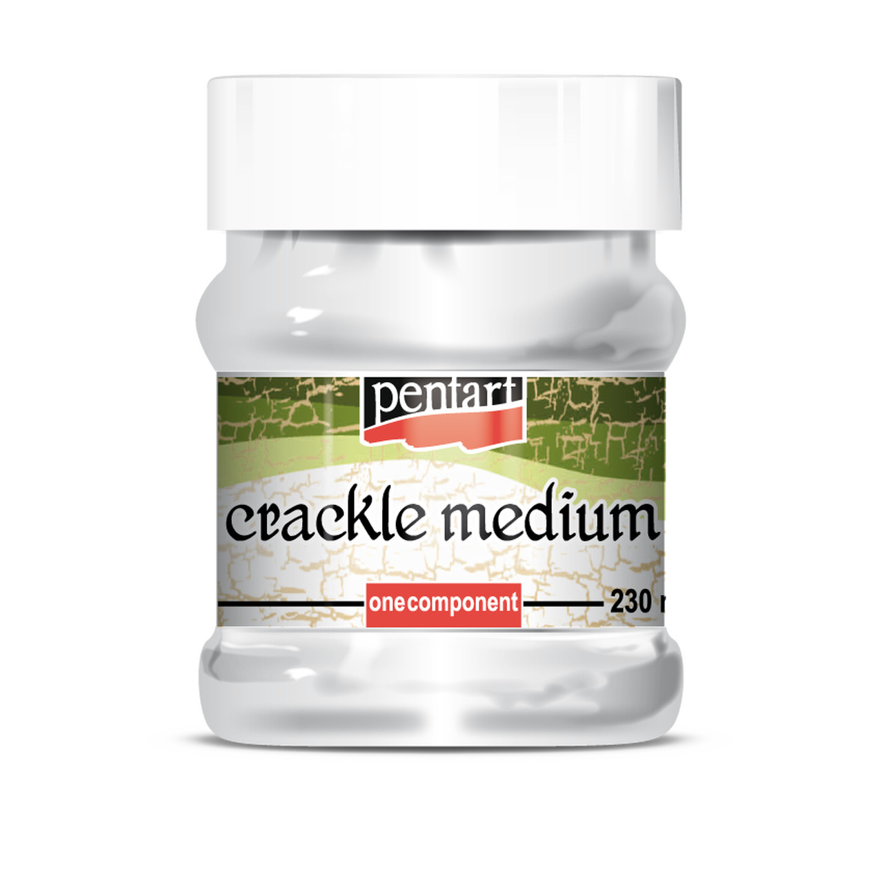 Crackle medium