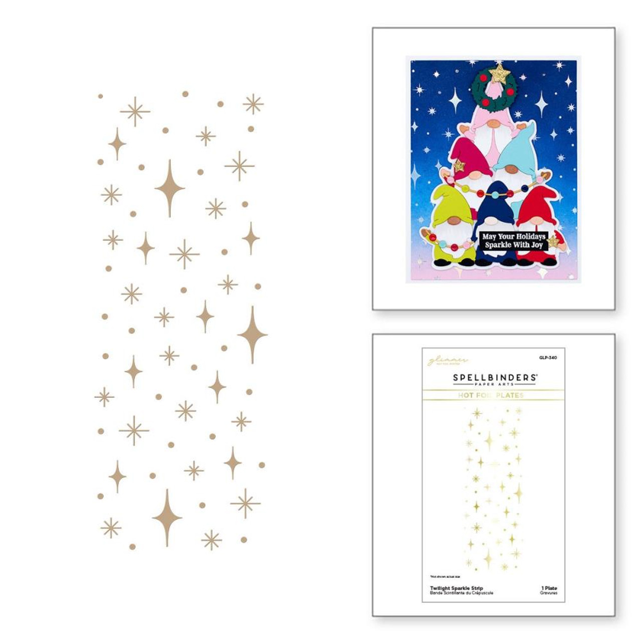 Spellbinders - Glimmer Hot Foil - Christmas Sparkle Variety Pack