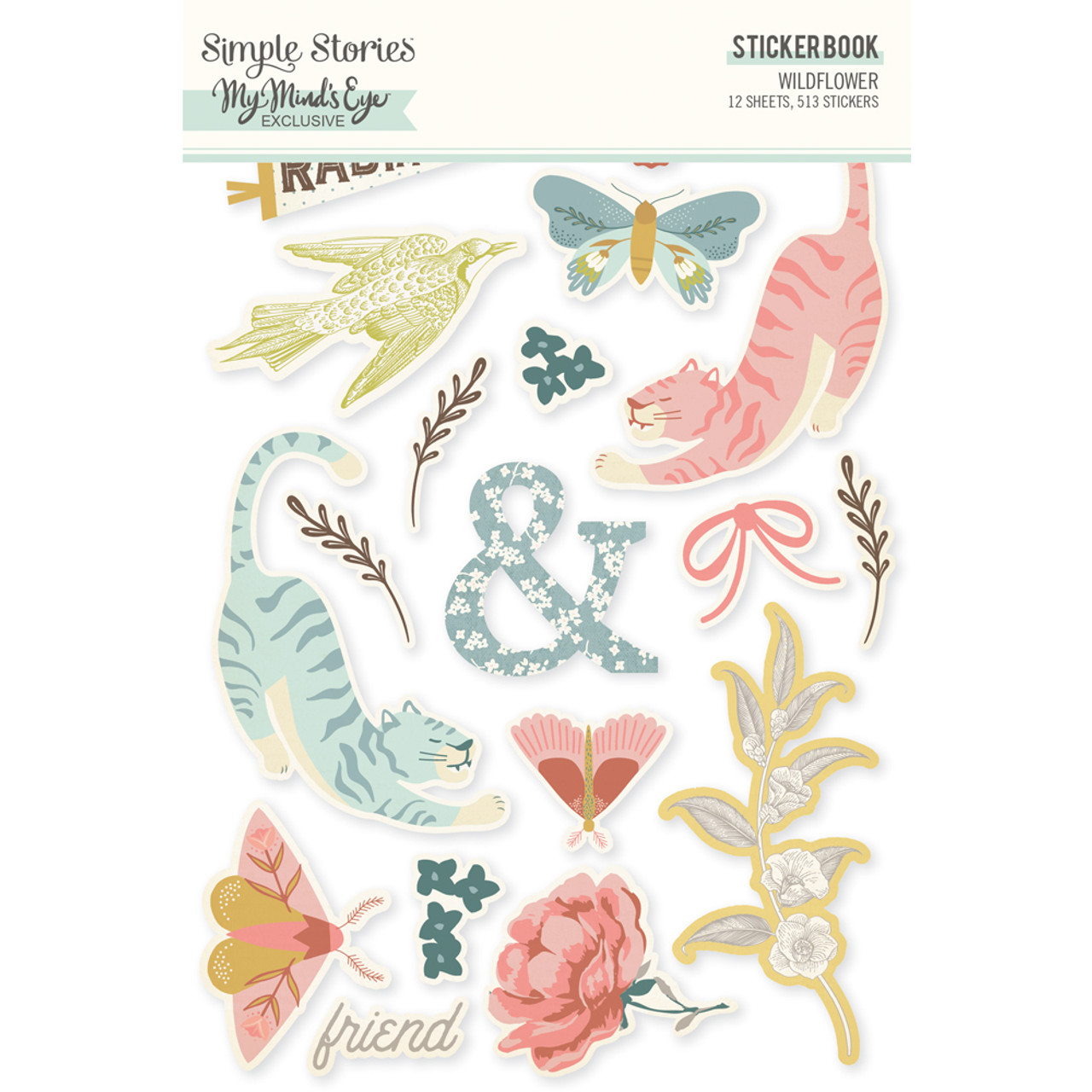 Wildflower Sticker Book - Simple Stories