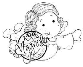 Magnolia Stamps - Flying Angel Tilda - The Rubber Buggy