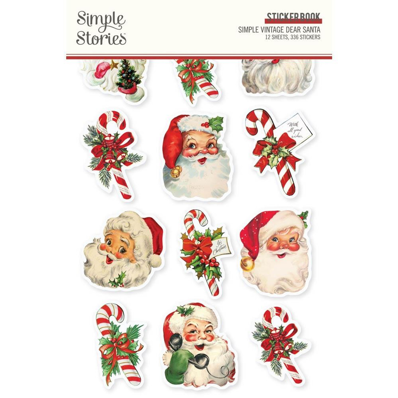 Simple Stories - Simple Vintage Dear Santa - Sticker Book (20826) - The  Rubber Buggy