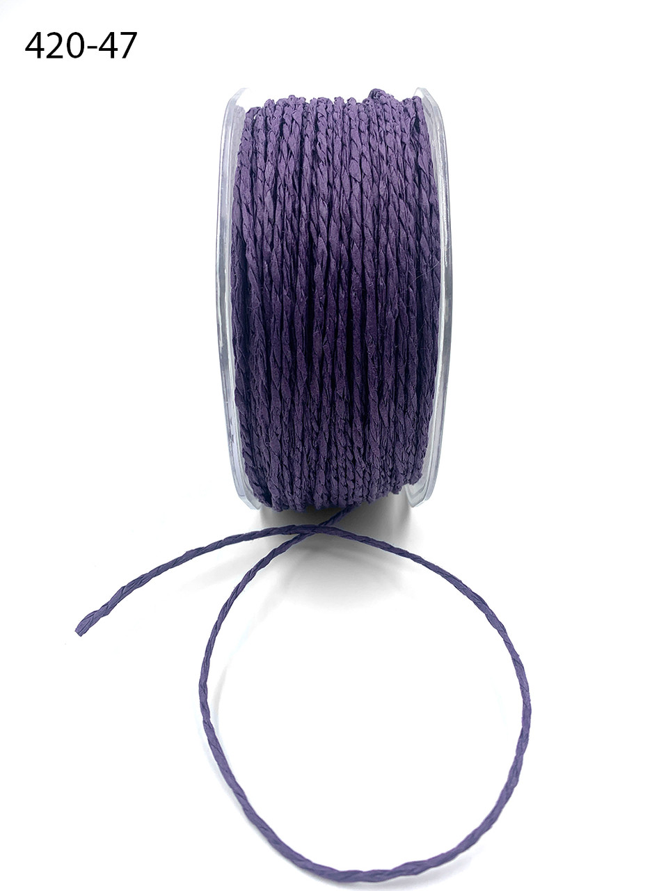 Mauve Cotton Ribbon