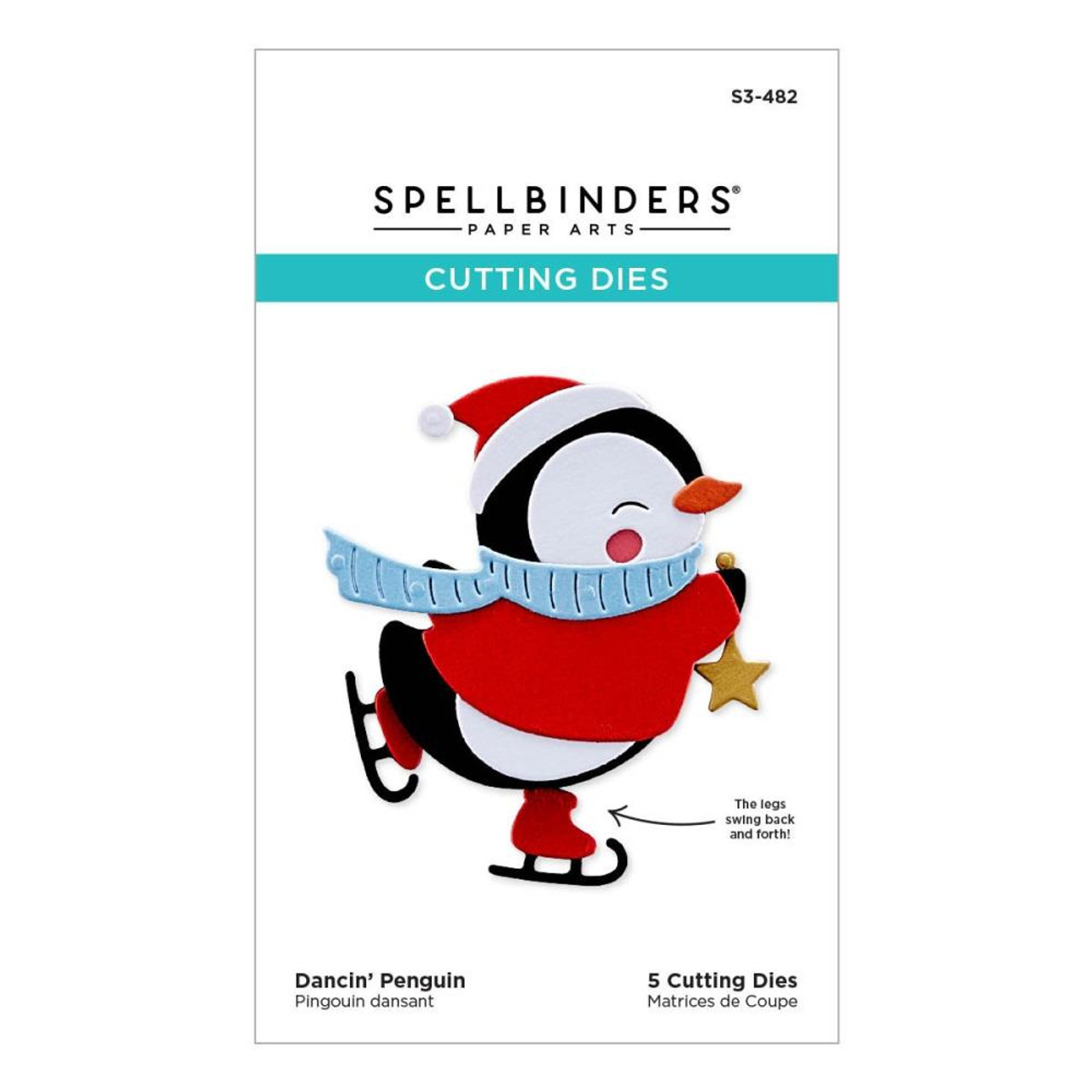 S4-1303 Spellbinders Sealed Christmas Sprigs Etched Dies