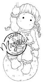 Magnolia Stamps - Tilda on Ornament - The Rubber Buggy