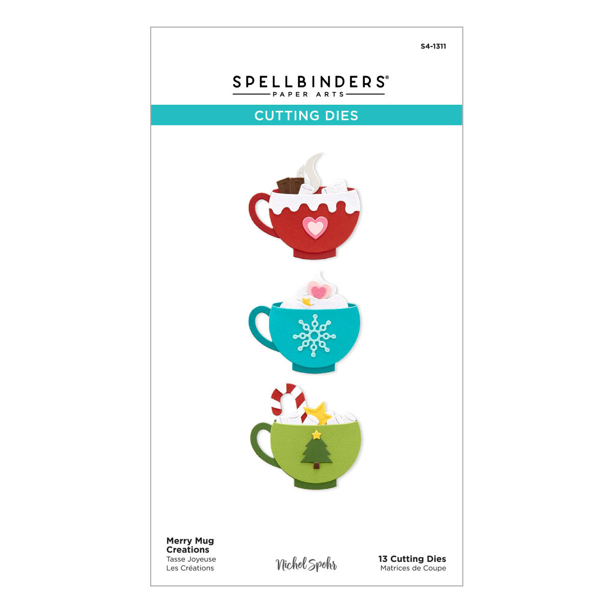 Spellbinders - Merry Mug & Circle Delights Collection by Nichol