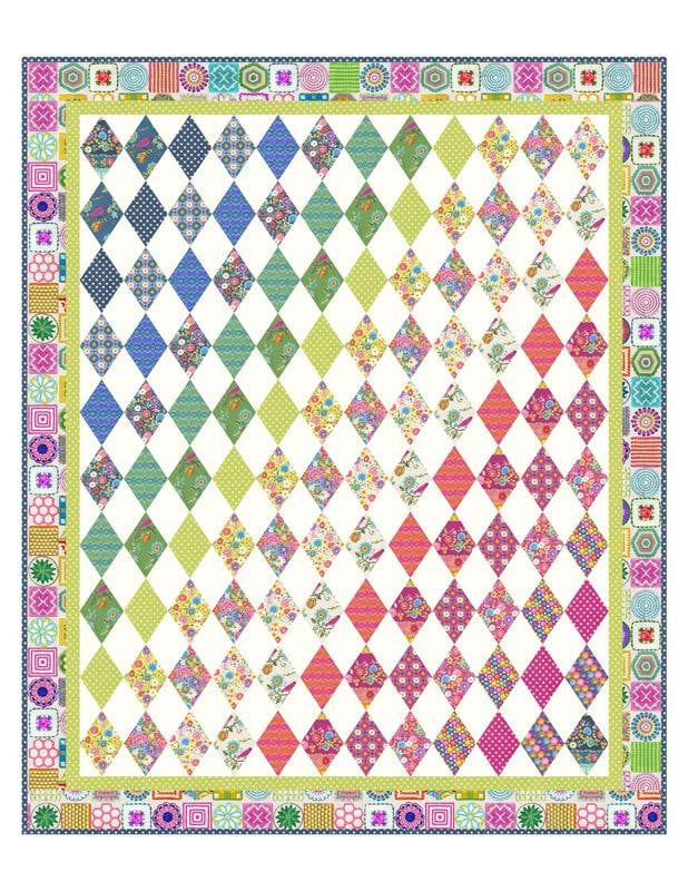 Moda Fabric Vintage Soul Quilt Kit by Cathe Holden The Rubber Buggy