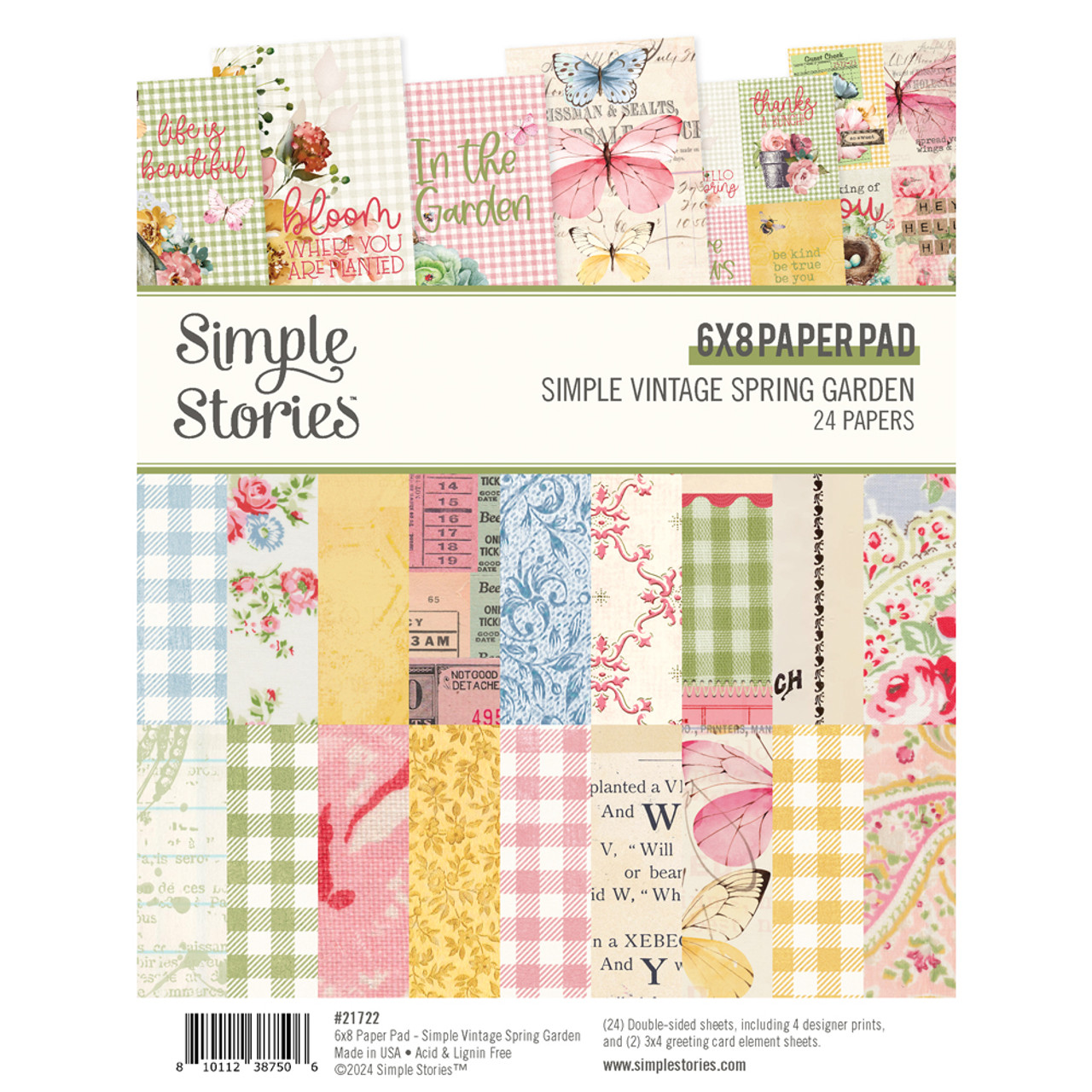 Simple Stories - Simple Vintage Love Story - 6x8 Paper Pad