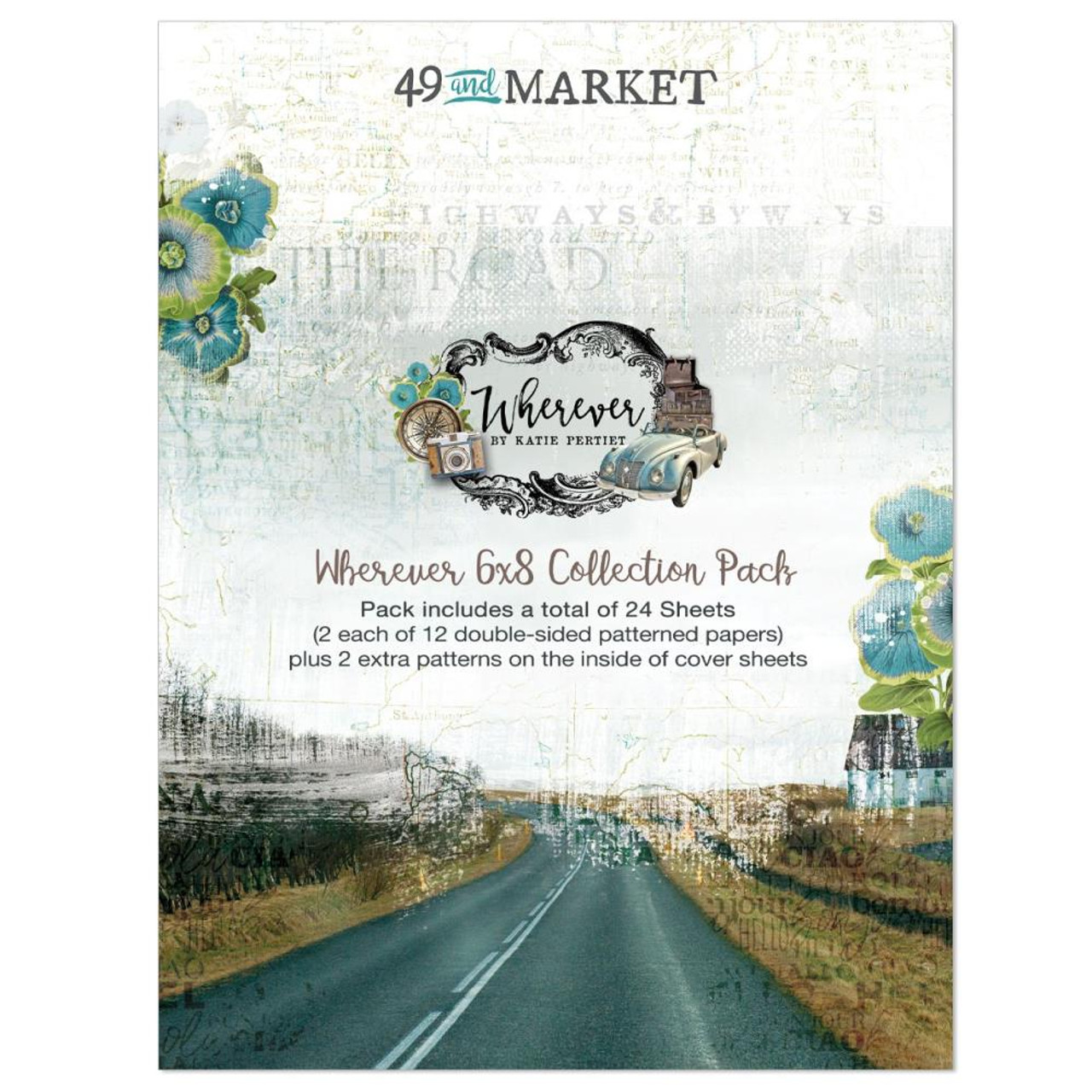49 AND MARKET ARToptions 6x8 Collection Pack: Rouge