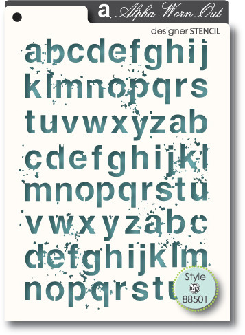 Memory Box Stencils - Worn Out - The Rubber Buggy