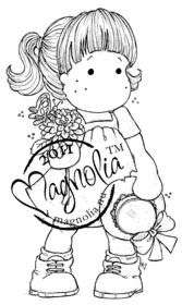 Magnolia Stamps - Tilda with Straw Hat - The Rubber Buggy