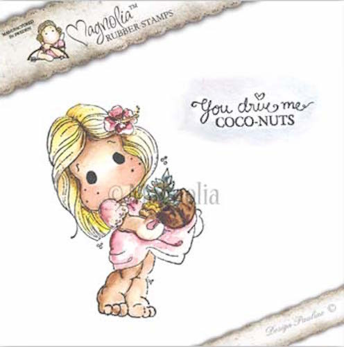 Magnolia Stamps - Lovely Duo - Coco Nuts Tilda - The Rubber Buggy