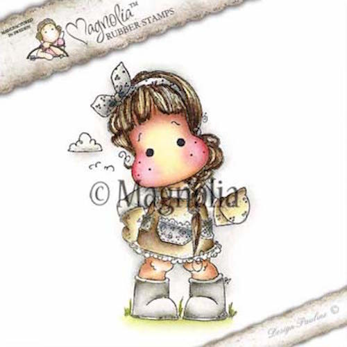 Magnolia Stamps - Seaside - Tilda Working In The Garden Cling Rubber ...