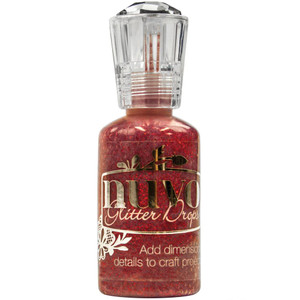 Nuvo by Tonic Studio - Glitter Drops - Ruby Slipper (752N)
 Nuvo by Tonic Studio - Glitter Drops - Ruby Slipper (752N)