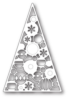 Poppystamps Craft Die - Ornament Tree