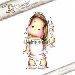 Magnolia Stamps - Aspen Holidays - Happy 2017 Tilda