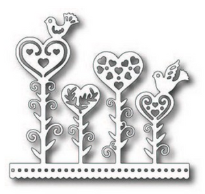 Tutti Designs Heart Flower Garden Die (Tutti-206)