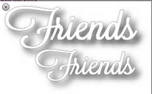 Tutti Designs Word Set - Friends Die (Tutti-234)

