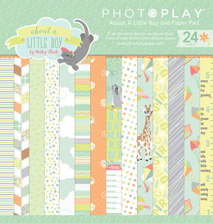 Photoplay - About A Little Boy - 6X6 Paper Pad - Pre Order