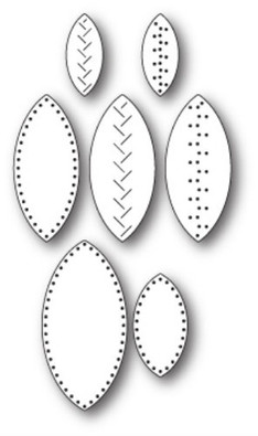 Memory Box Die -Stitched Leaves Craft Die -99758 