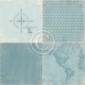 Pion Design - Legends Of The Sea - 6 x 6 - Go West