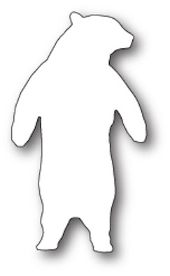 Box Die- Mighty Polar Bear Craft Die 1874