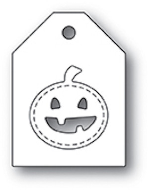 Poppystamp Die - Jack o Lantern Taglet Craft Die