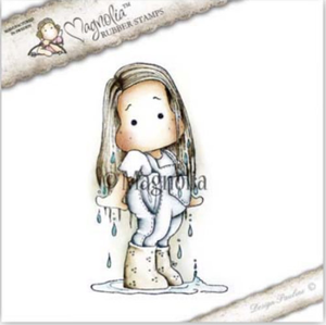 Magnolia Stamps - Get Well - Tilda In Water Puddles