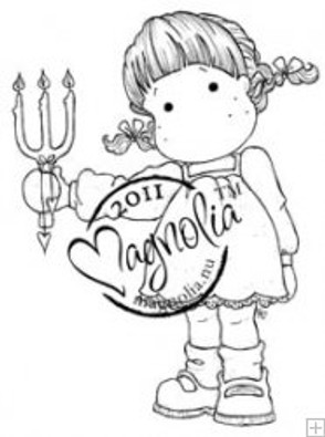 Magnolia Stamps SHINY TILDA Sweet Christmas Dreams