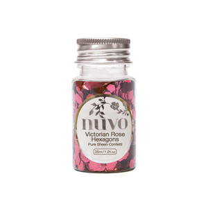 Nuvo by Tonic Studio - Confetti - Victorian Rose Hexagons (1063N)
