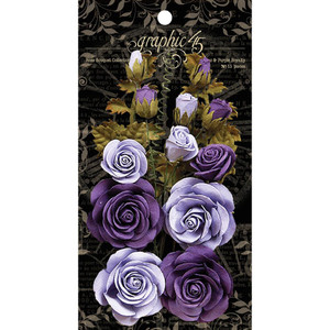 Graphic 45 - Staples Rose Bouquet Collection - French Lilac & Purple Royalty