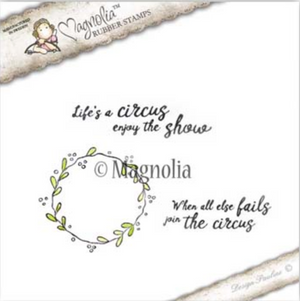 Magnolia Stamps Le Cirque - Le Cirque Text Kit