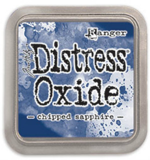 Tim Holtz Distress Oxide Ink - Chipped Sapphire Tim Holtz Distress Oxide Ink - Chipped Sapphire