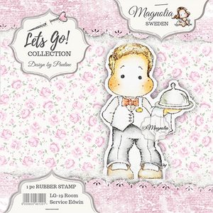 Magnolia Stamps Let's Go Collection Room Service Edwin 