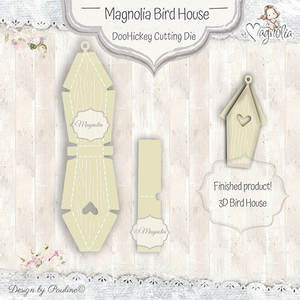 Magnolia Stamps DooHickey - Bird House Cutting Die
