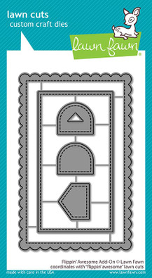 Lawn Fawn Flippin Awesome Add-On Lawn Cuts - (LF2044) Lawn Fawn Flippin Awesome Add-On Lawn Cuts - (LF2044)