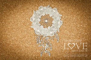 Laserowe Love Chipboard - Big Dream Catcher