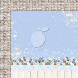 LemonCraft Boy's Little World - 12 x 12 Scrapbook Paper 06