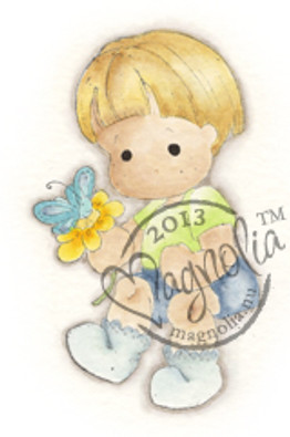 Magnolia Stamps LITTLE CUTE EDWIN - Special Moments