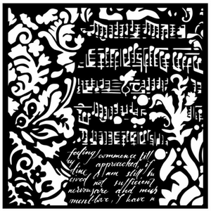 Stamperia - Thick Stencil 7 x 7 - Fantasy (KSTDQ37)