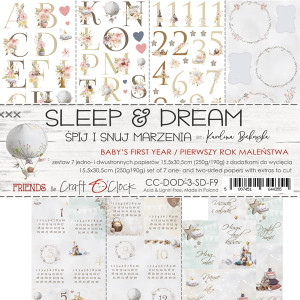 Craft 0' Clock - Sleep & Dream  - A Sheet With Extras  To Cut - III Craft 0' Clock - Sleep & Dream  - A Sheet With Extras  To Cut - III