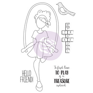 Prima Marketing - Julie Nutting Cling Stamp - Katrina Prima Marketing - Julie Nutting Cling Stamp - Katrina