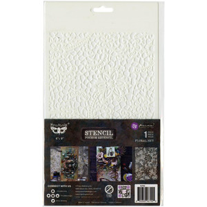 Prima Marketing - Stencil 6x9 - Floral Net
