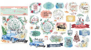 Stamperia - Die Cuts - Christmas Labels (DFLDC23)