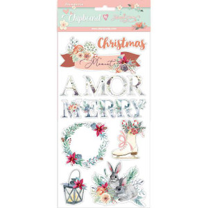 Stamperia - Chipboards - Amor Merry Christmas (DFLCB15)