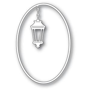 Poppystamp Die - Simple Lantern Oval Craft Die (PS-2402)