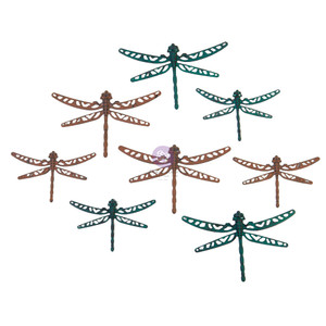 Prima Marketing - Finnabair Mechanicals Metal Embellishments - Scrapyard Dragonflies (PM-968526)